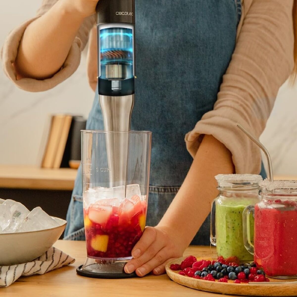 Frullatore ad Immersione Cecotec 15 TotalDestroy Smash B 1500 W Nero 5 V1707938_3