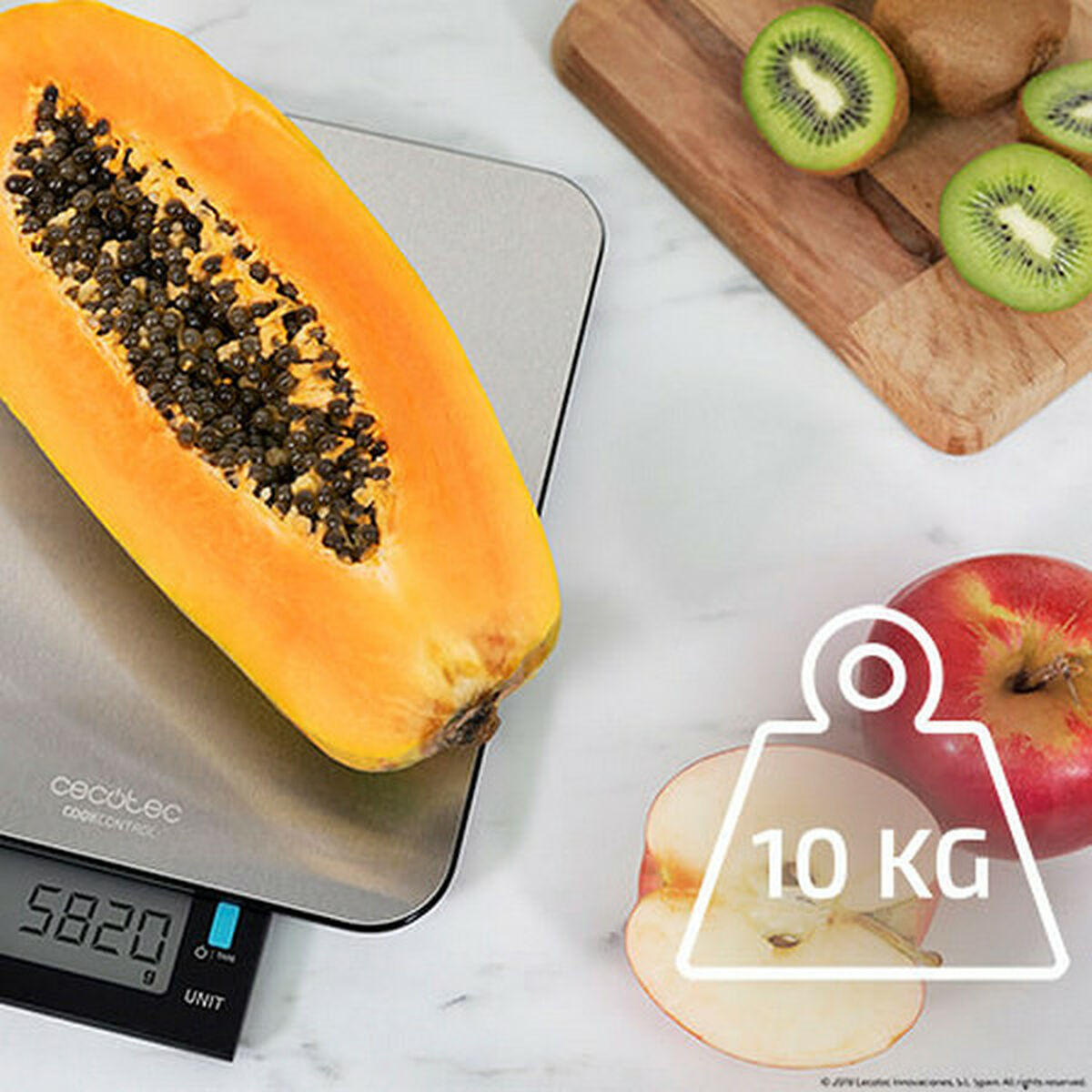 Acquistare Bilancia da Cucina Cecotec Cook Control 9000 Waterproof 5 V1704661_3