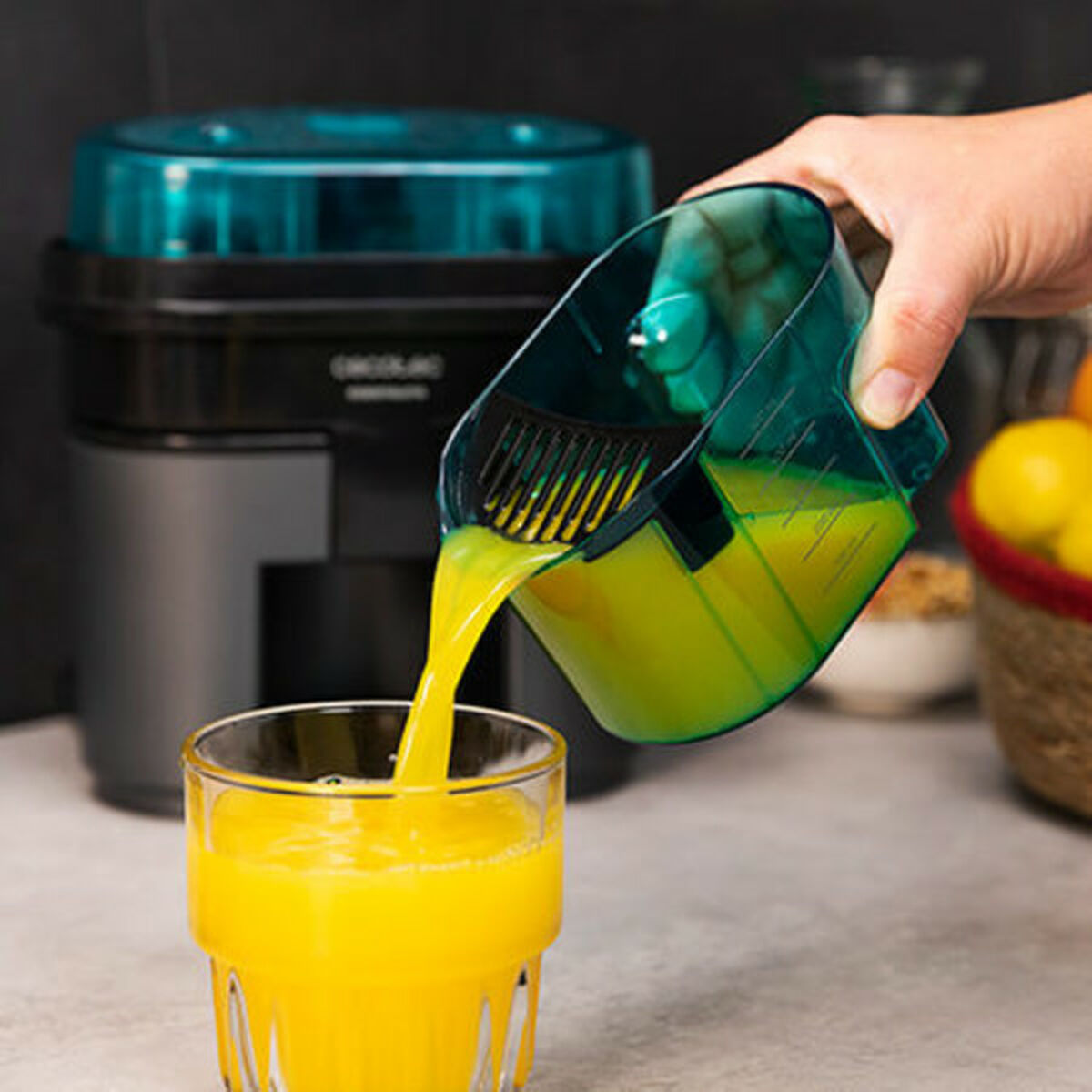 Spremiagrumi Elettrico Cecotec EssentialVita Twice Black 90 W Nero 5 V1705243_3