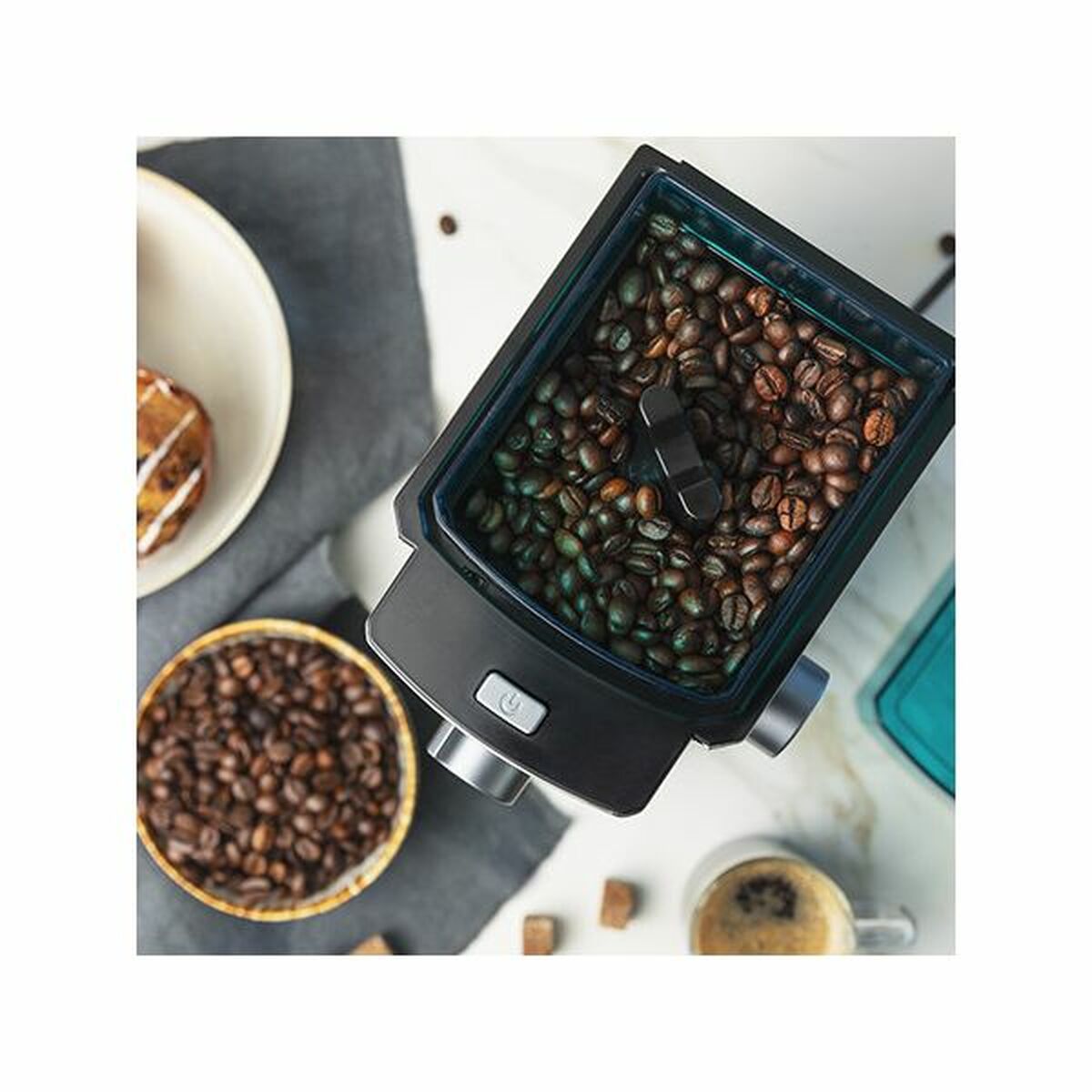 Macinino Elettrico Cecotec SteelMill 2000 Adjust 250 gr 150W Argentato 150 W 900 g 7 V1705074_5