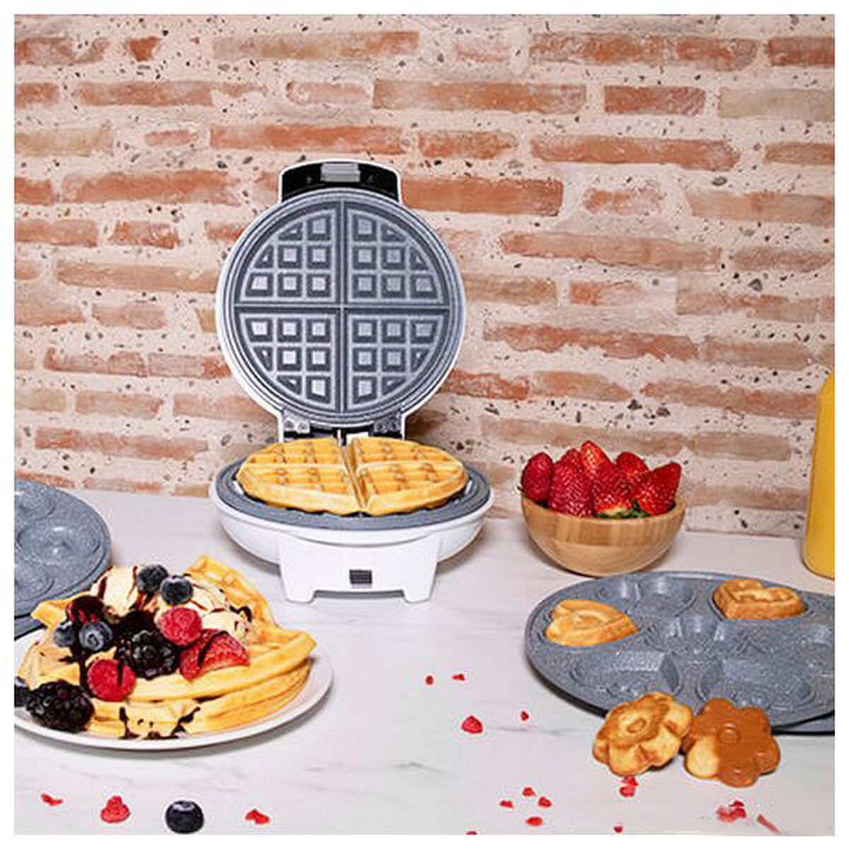 Macchina da Waffle Cecotec Fun Gofrestone 3in1 700W 2 V1704495_0