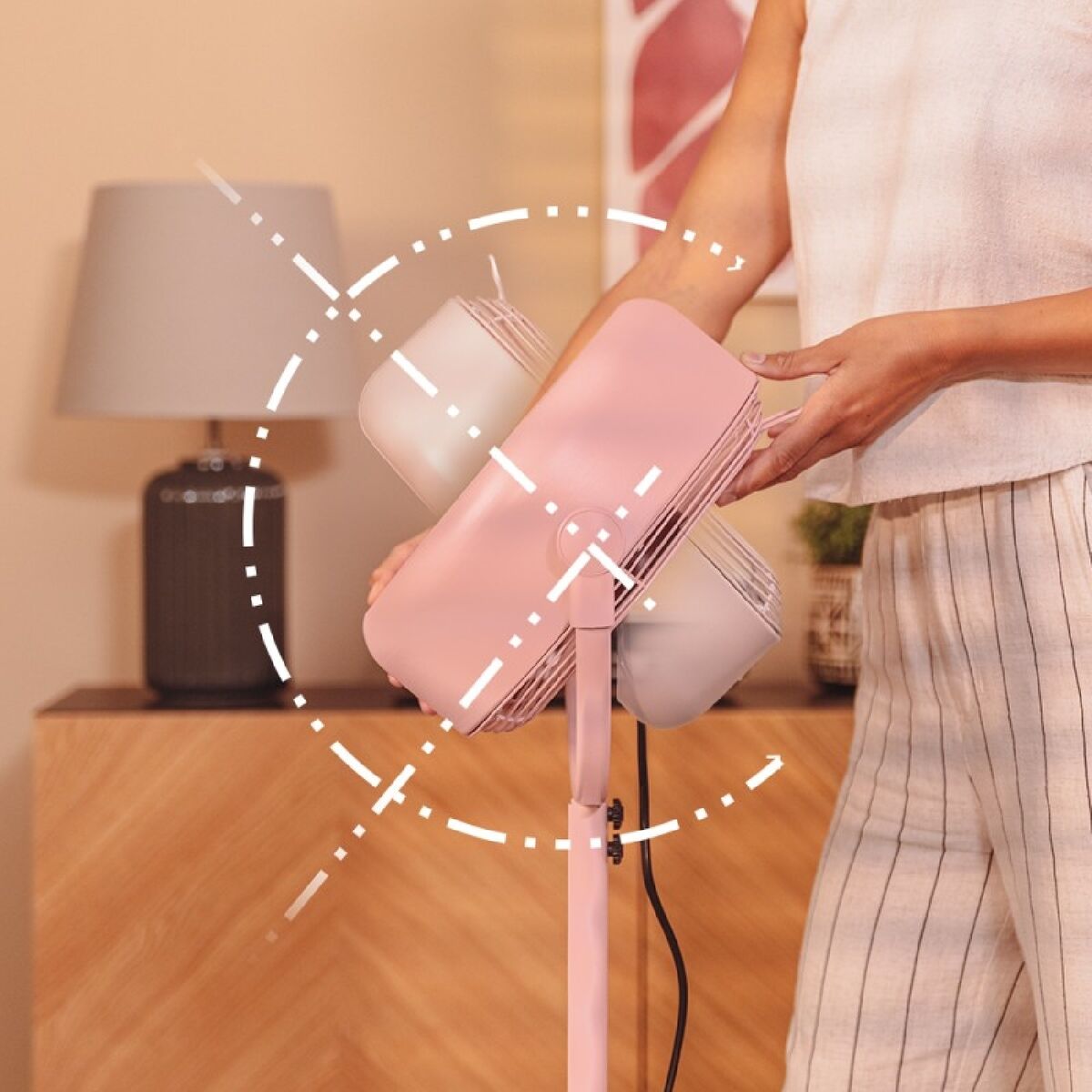 Ventilatore a Piantana Cecotec EnergySilence 250 ClassicStyle Rosa 25 W 3 V1709006_1