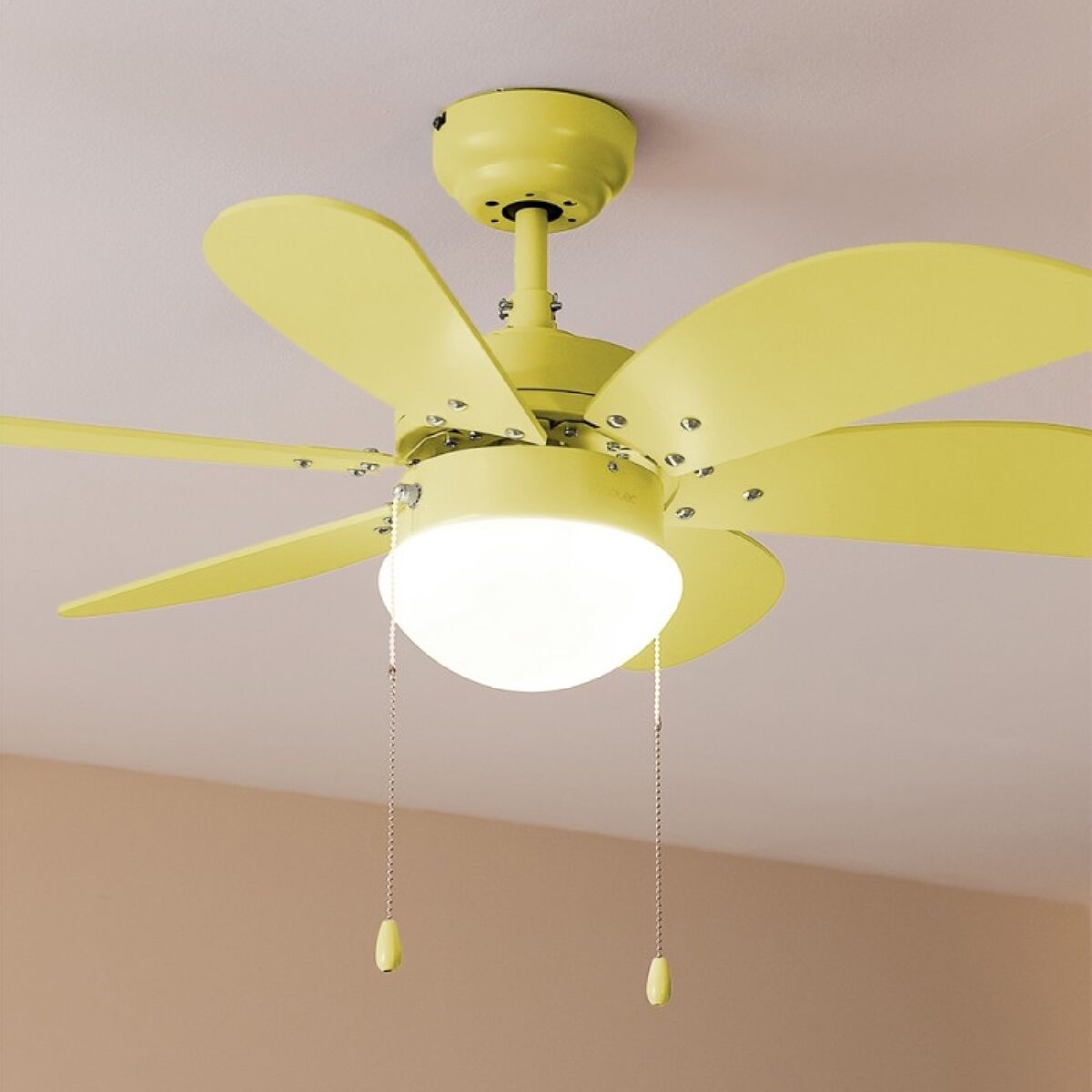 Ventilatore da Soffitto con Luce Cecotec EnergySilence Aero 3600 Vision Full 50 W Giallo 3 V1709141_1