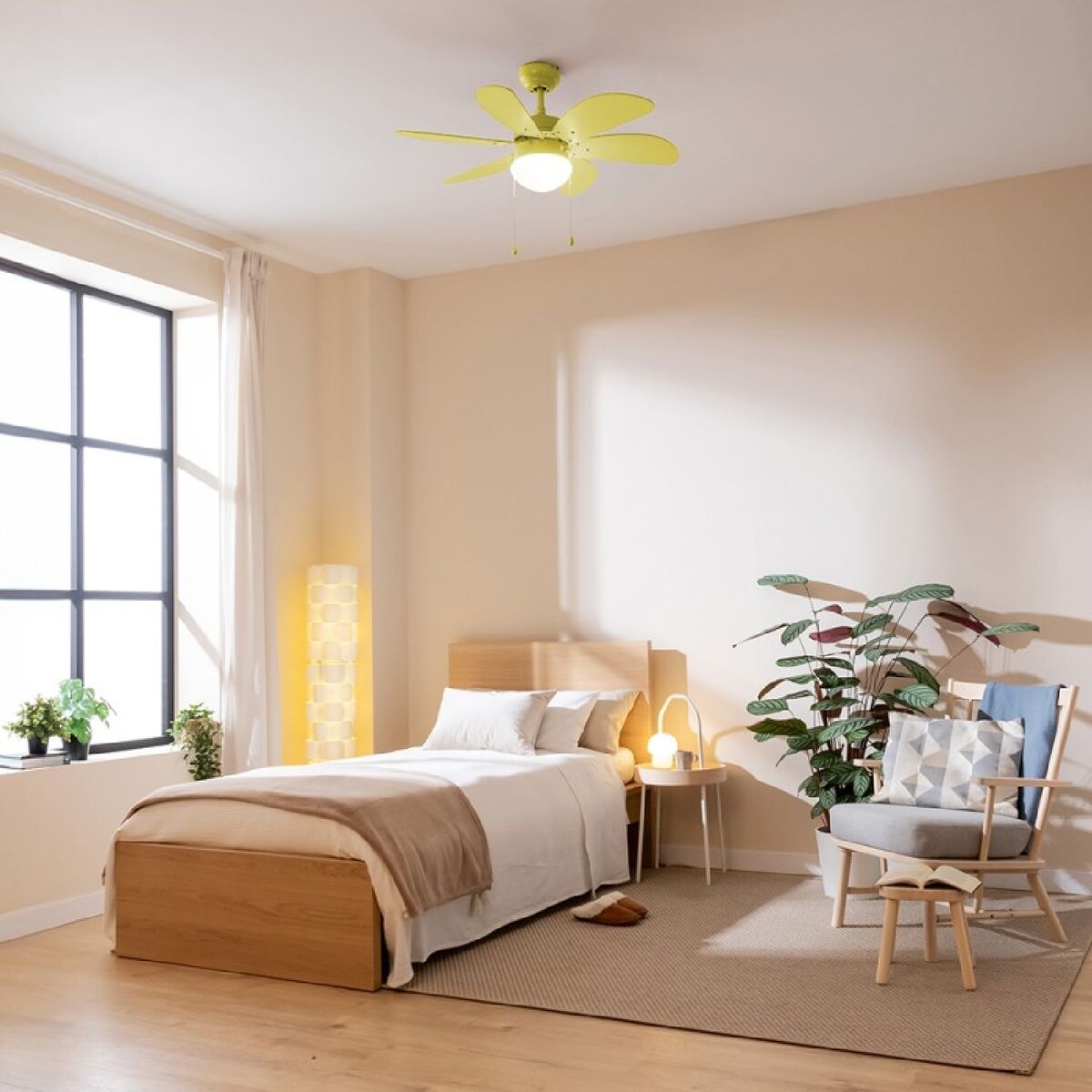 Ventilatore da Soffitto con Luce Cecotec EnergySilence Aero 3600 Vision Full 50 W Giallo 5 V1709141_3