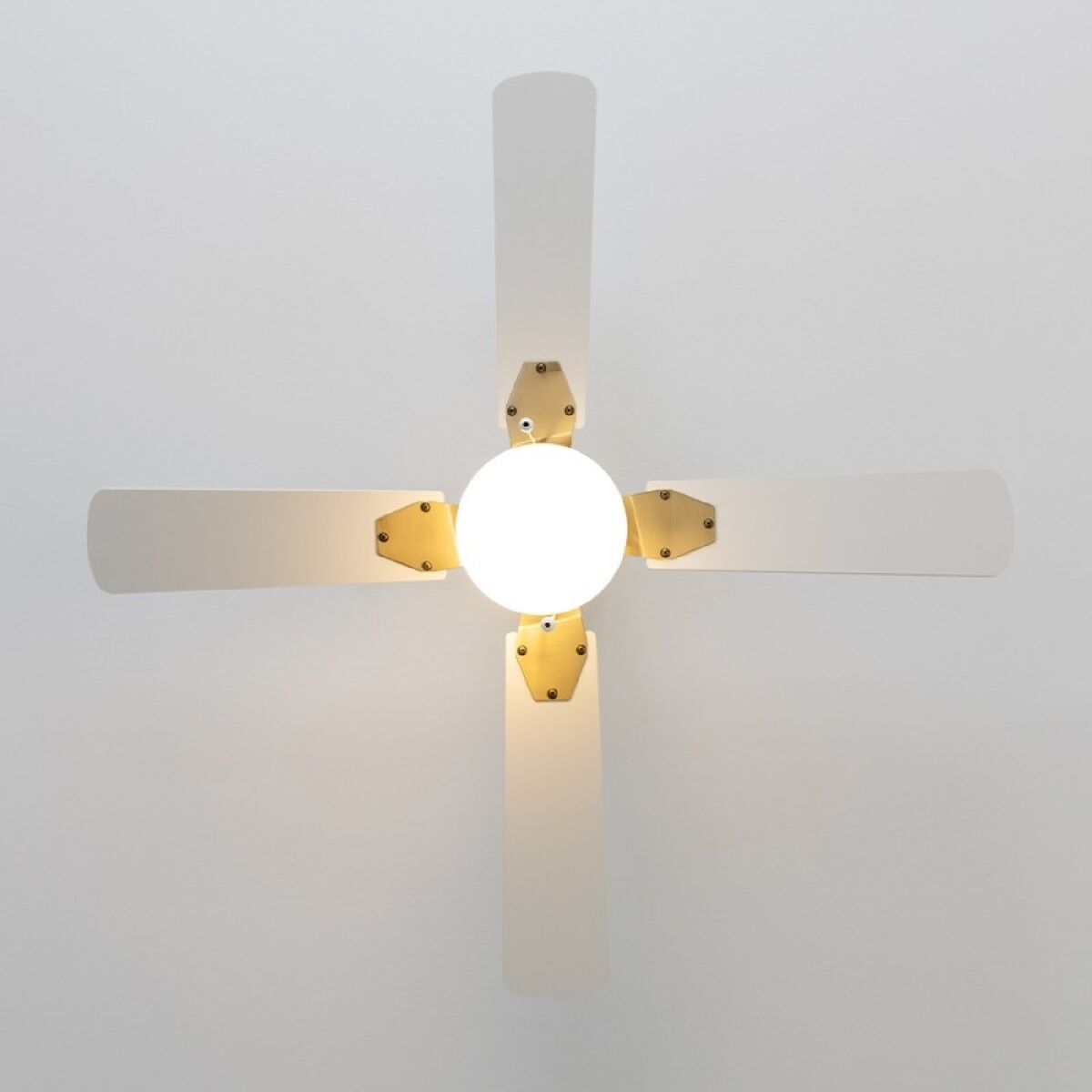 Ventilatore da Soffitto con Luce Cecotec EnergySilence Aero 450 Bianco Dorato 50 W 5 V1709149_3