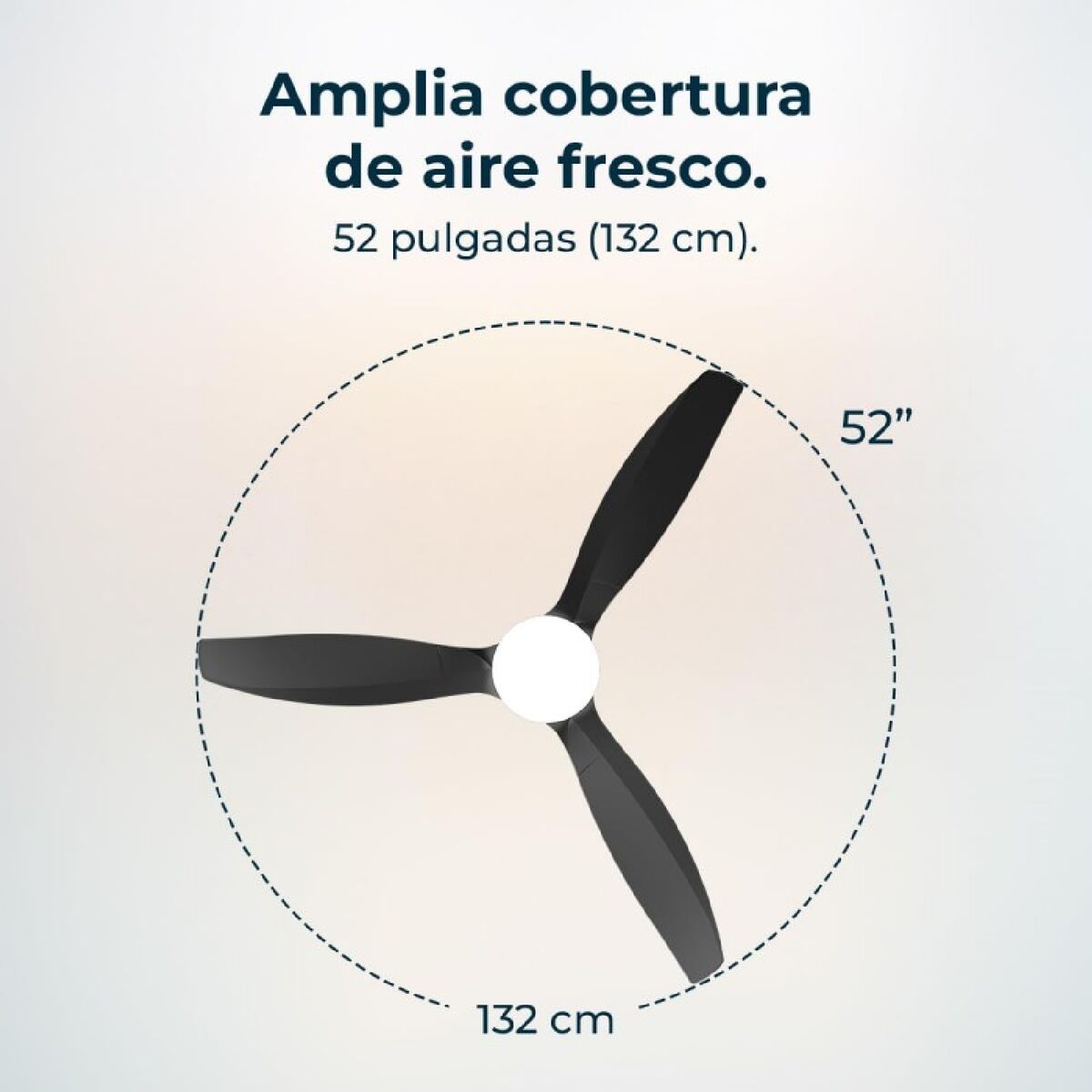 Ventilatore da Soffitto con Luce Cecotec EnergySilence Aero 5285 Sun Nero 18 W 40 W 4 V1709213_2