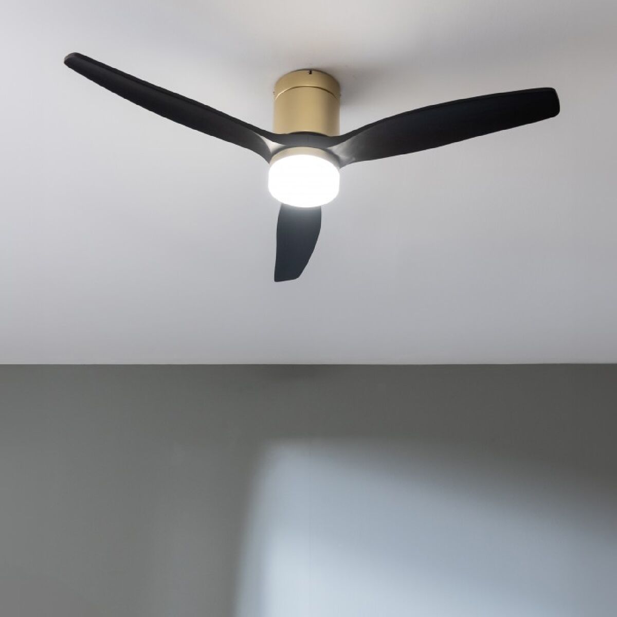 Ventilatore da Soffitto con Luce Cecotec EnergySilence Aero 5600 Aqua Nero Dorato 20 W 40 W 3 V1709215_1