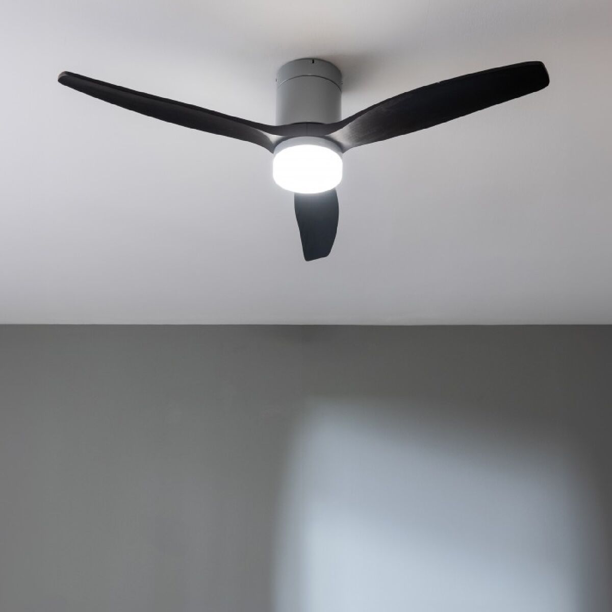 Ventilatore da Soffitto con Luce Cecotec EnergySilence Aero 5600 Aqua Nero Argentato 20 W 40 W 3 V1709216_1