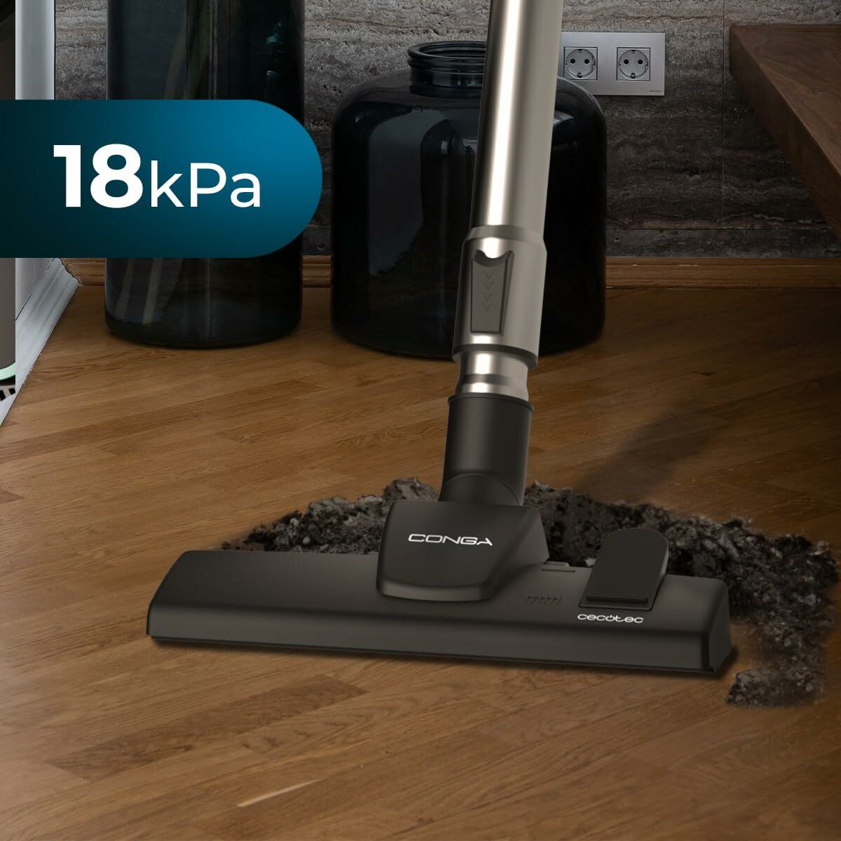 Aspirapolvere Cecotec Conga Powerbag 2500 Compact Plus 850 W Nero 4 V1708329_2