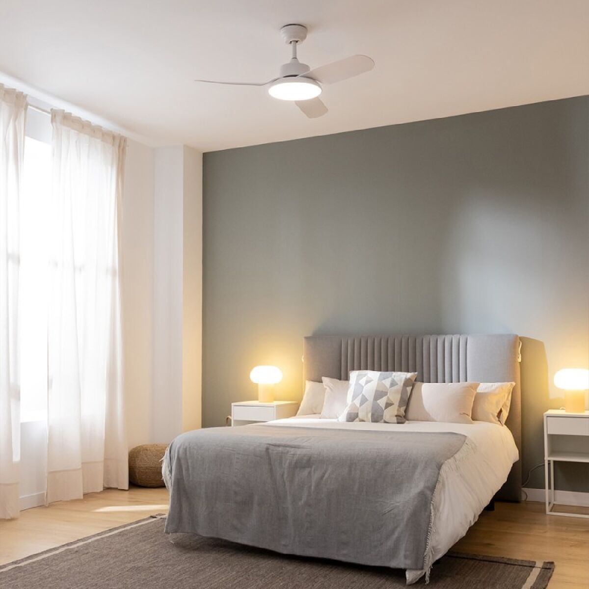 Ventilatore da Soffitto con Luce Cecotec EnergySilence Aero 5200 Bianco 22 W 40 W 4 V1709230_2