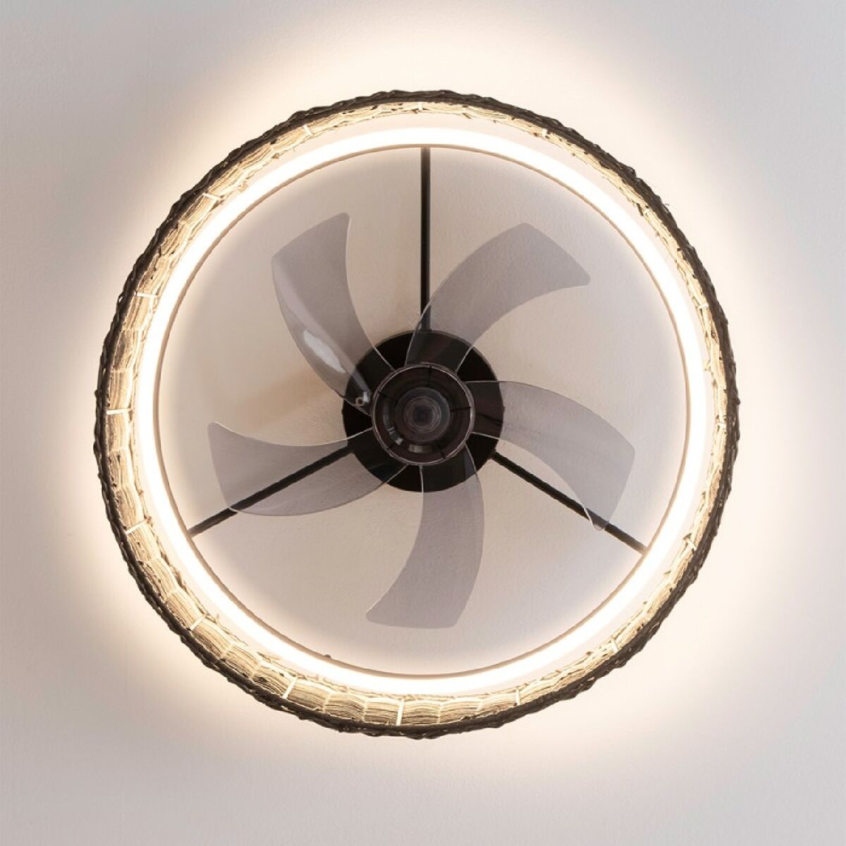Ventilatore da Soffitto con Luce Cecotec EnergySilence LampAero 600 Nero 20 W 45 W 3 V1709259_1