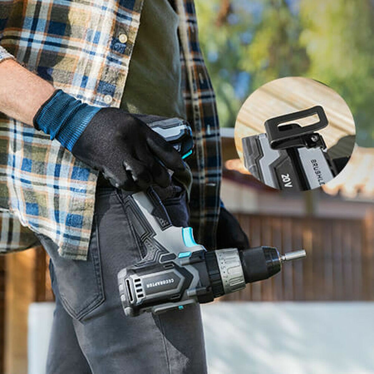 Trapano Cecotec CecoRaptor Perfect ImpactDrill 4020 Brushless Ultra 5 V1706794_3