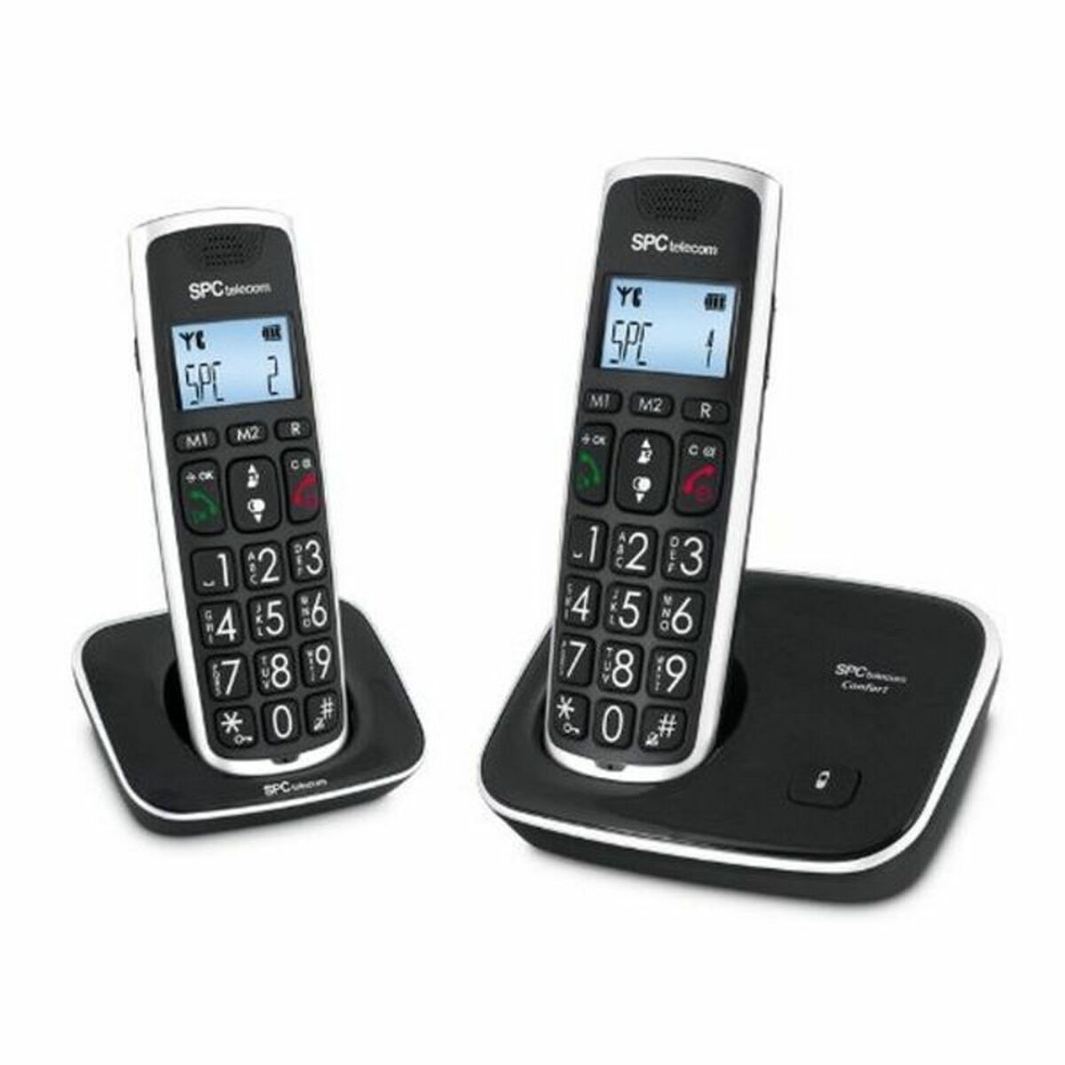 Telefono Senza Fili SPC Internet 7609N Nero 2 S7603308_0