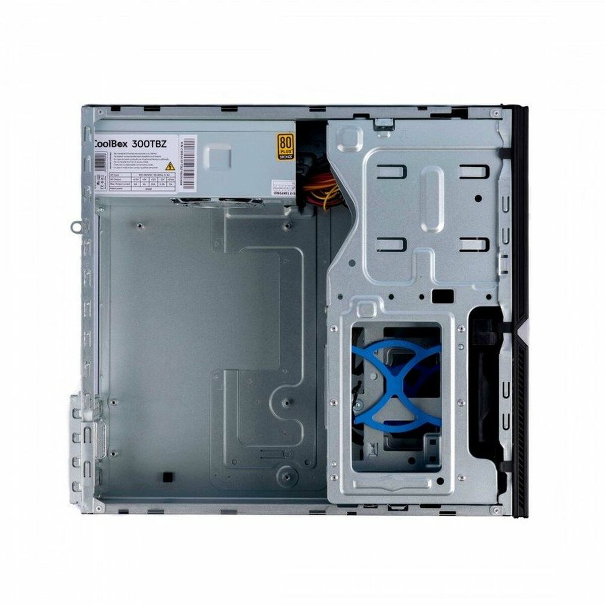 Cassa Minitorre Micro ATX con Unità di Alimentazione CoolBox COO-PCT450S-BZ Nero 3 S0231270_1