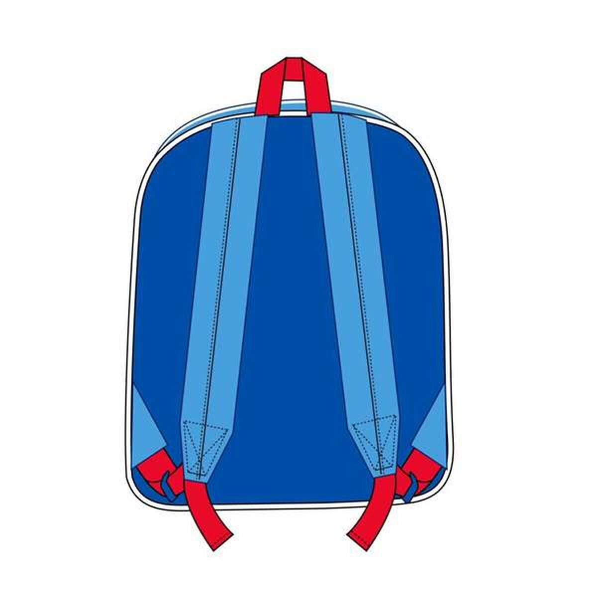 Zaino Scuola Sonic Azzurro 21,7 x 28,0 x 9,0 cm 3 S2442451_1