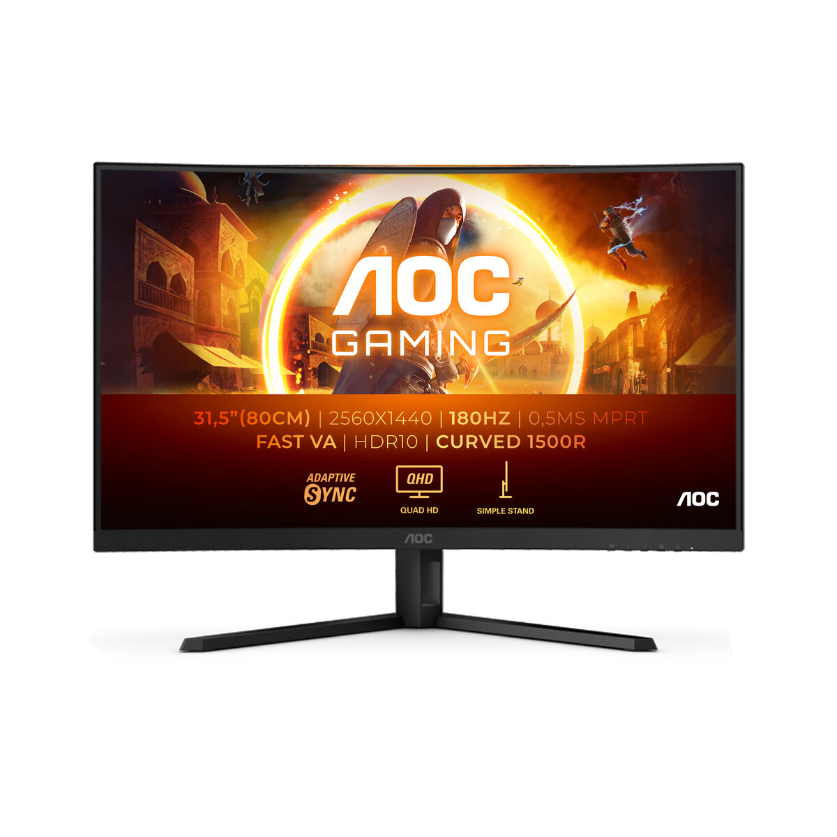 Monitor Gaming AOC CQ32G4VE Quad HD 32" 2 S55283882_0