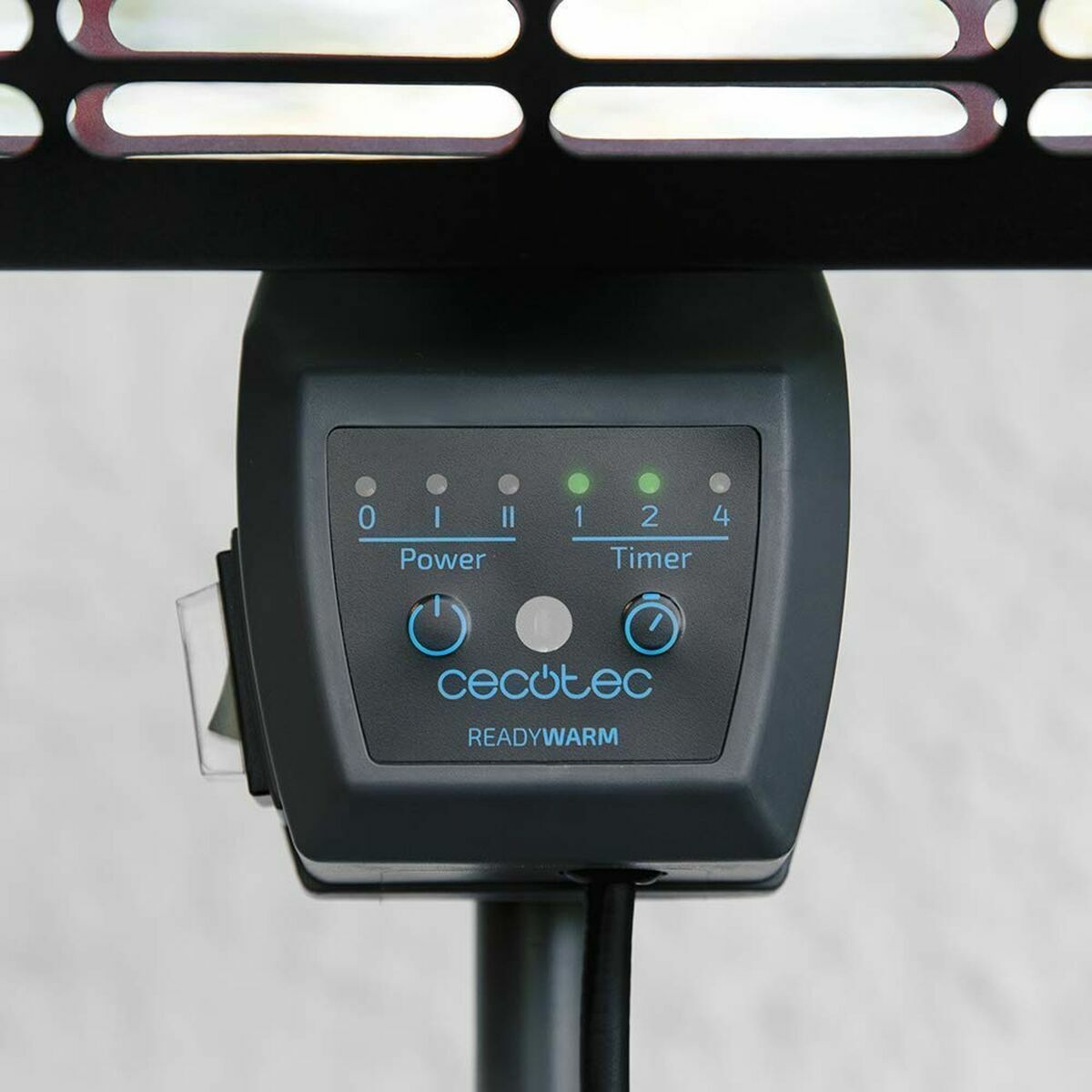 Stufa Elettrica al Quarzo Cecotec Ready Warm 8200 Power Quartz Smart 2000W Grigio 2000 W 3 V1704811_1