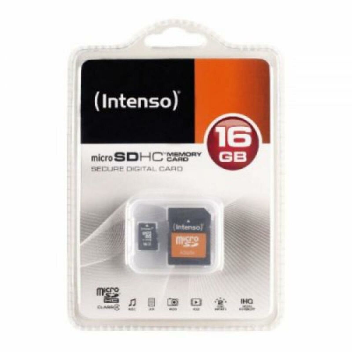 Scheda Di Memoria Micro SD con Adattatore INTENSO 3413470 16 GB 16 GB 3 S0200497_1