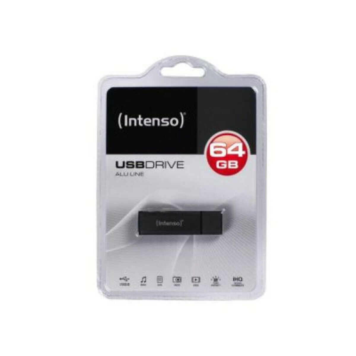 Memoria USB e Micro USB INTENSO ALU LINE 64 GB Antracite 64 GB Memoria USB 3 S0200501_1