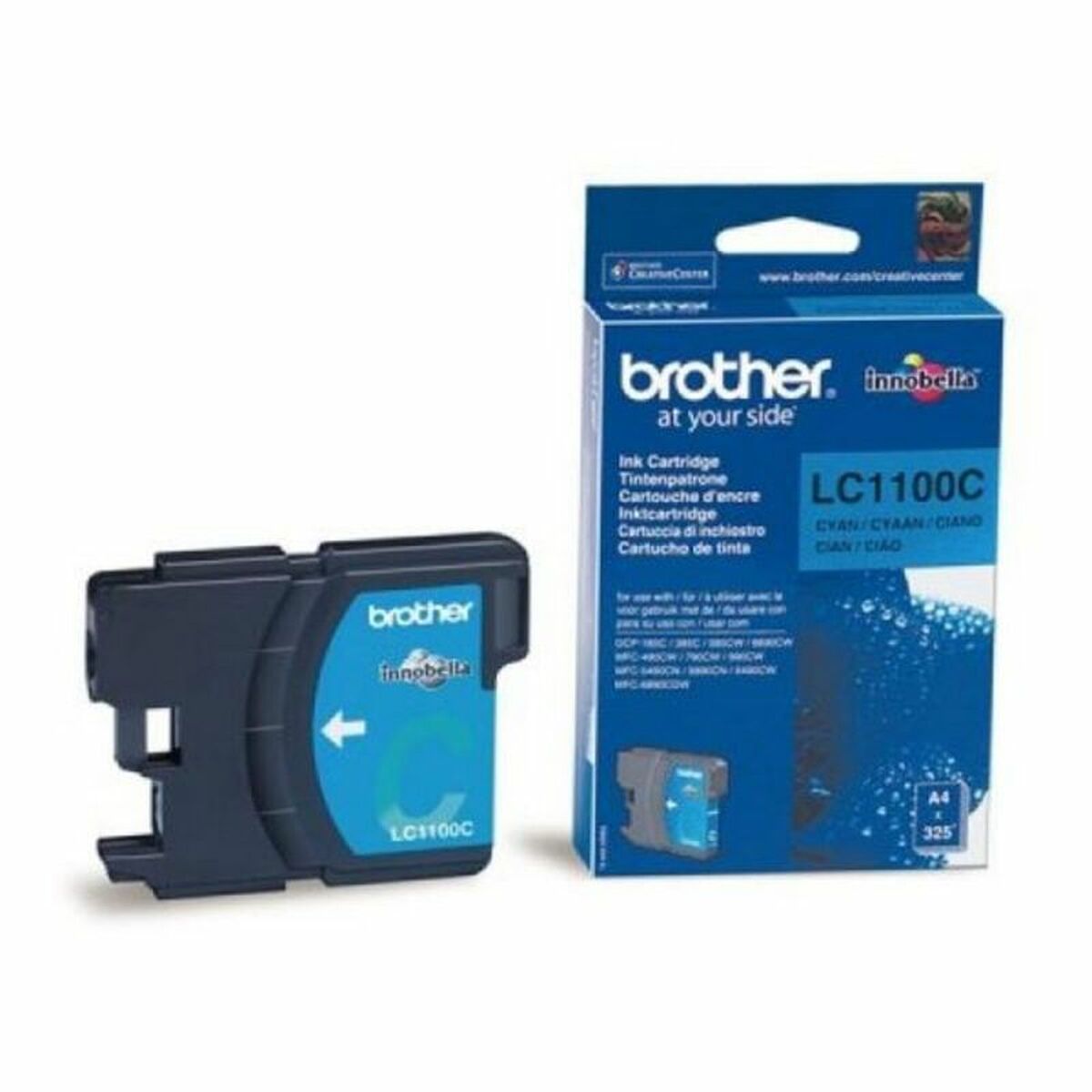 Cartuccia ad Inchiostro Originale Brother LC1100C Ciano 2 S7748853_0
