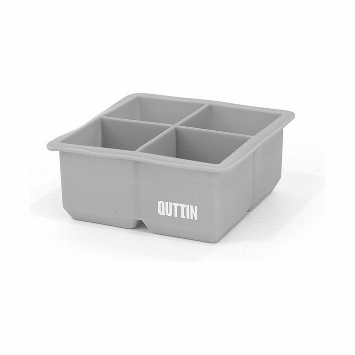 Formina per Cubetti di Ghiaccio Quttin Flessibile Silicone 10,5 x 10,5 x 5 cm (24 Unità) 3 S2231833_1