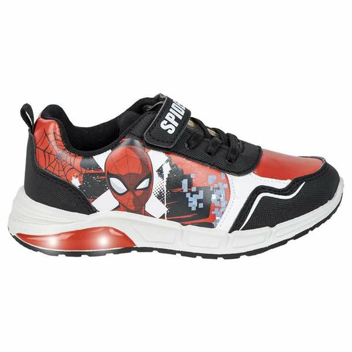 Scarpe Sportive con LED Spider-Man Rosso 25 2 S2453276_0