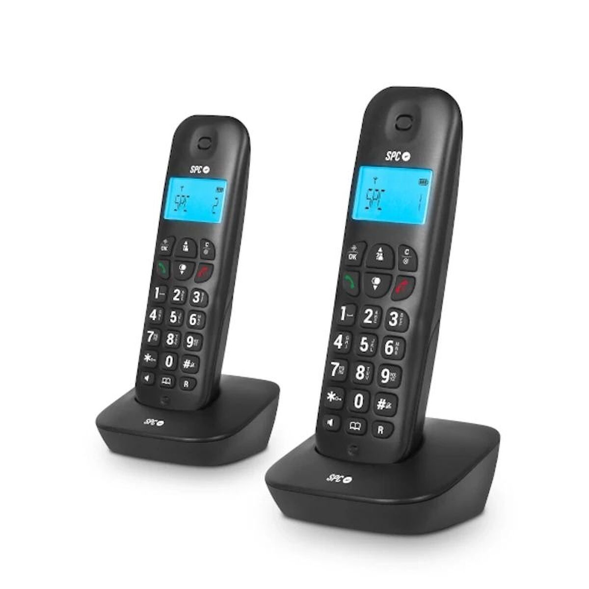 Telefono Senza Fili SPC Internet 7302N AIRPRODUO Nero 2 S7604798_0