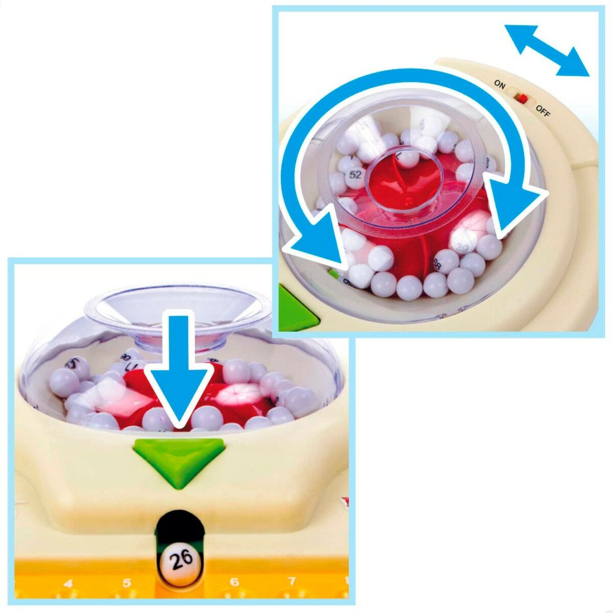 Bingo Automatico CB Games Cartone Plastica (6 Unità) 6 S8900415_4