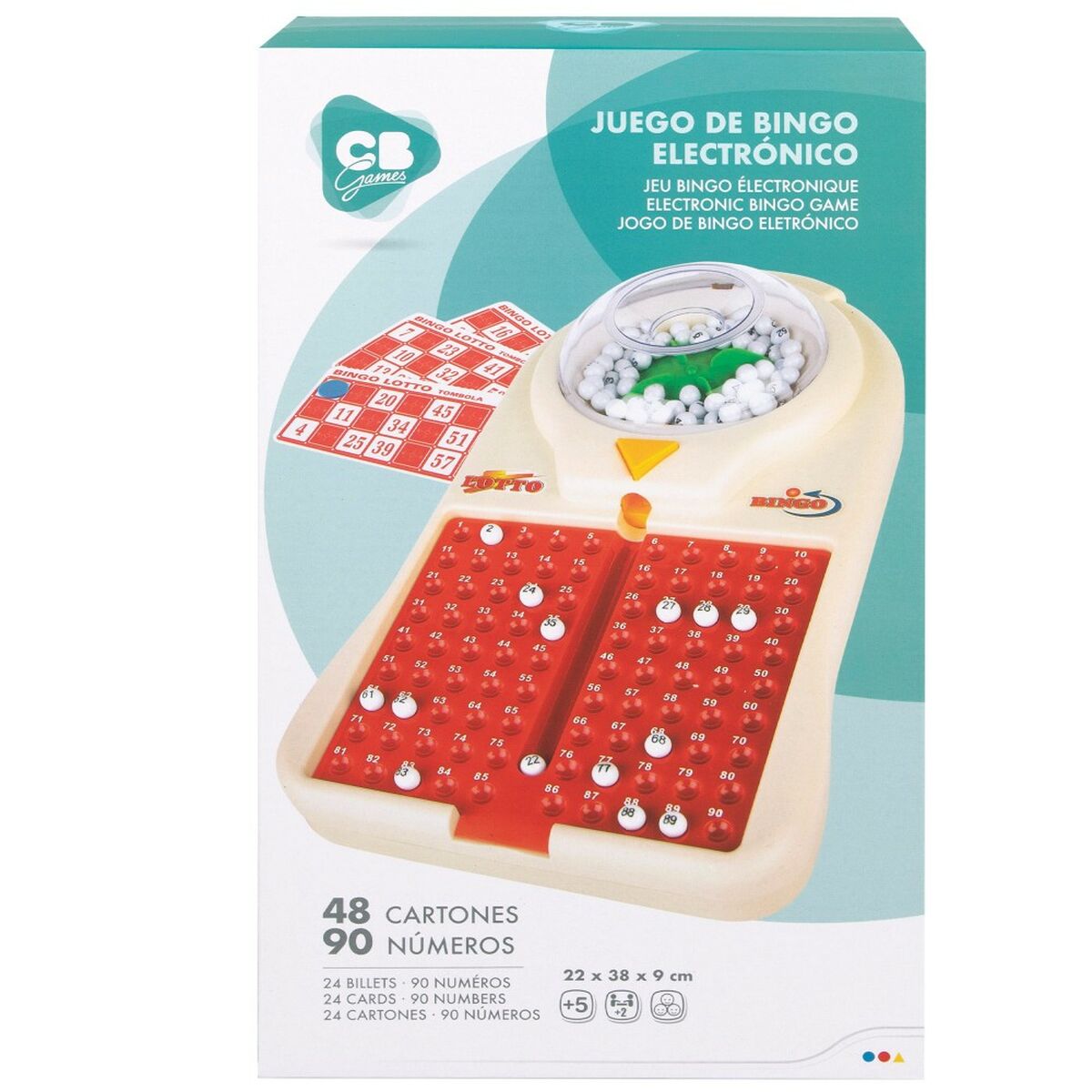 Bingo Automatico CB Games Cartone Plastica (6 Unità) 7 S8900415_5