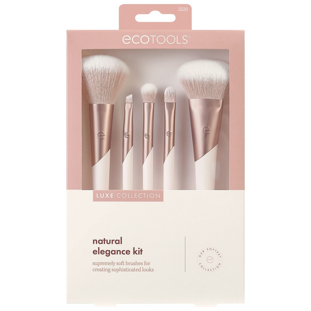 Set di Pennelli per il Trucco Ecotools Luxe Natural Elegance (5 pcs) 2 S0597603_0