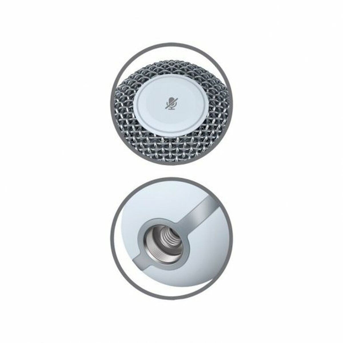 Microfono da Tavolo HyperX SoloCast 519T2AA Bianco 7 M0310733_5