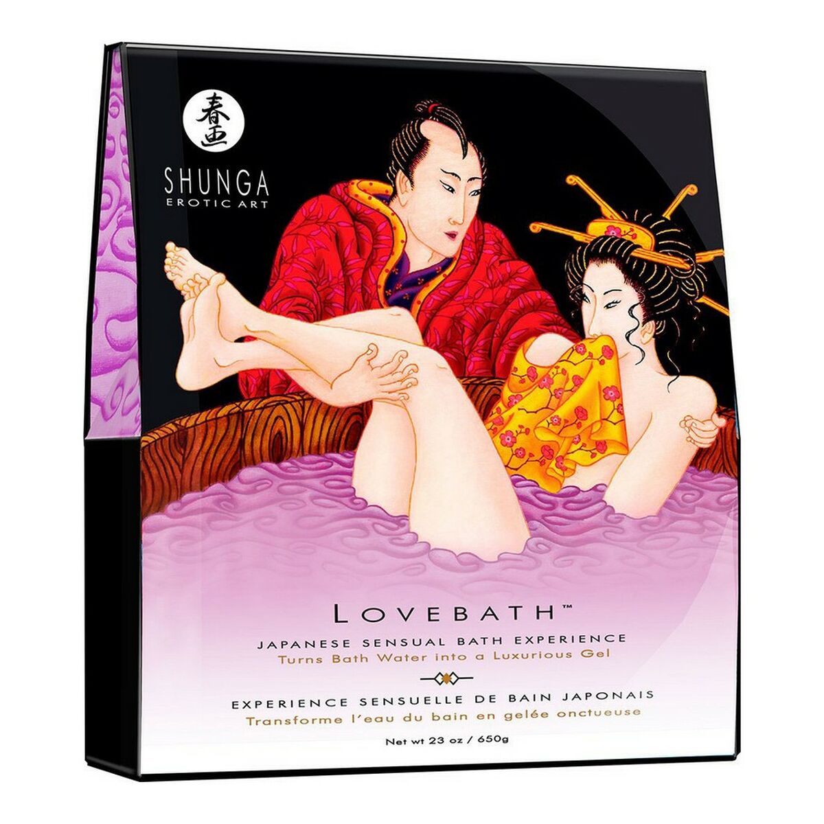 Gel da Bagno Lovebath Sensual Lotus Lovebath Shunga 650 g 2 S4000134_0