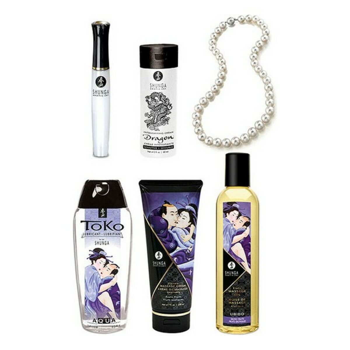 Kit Piacere Grande Shunga Carnal Pleasures (6 pcs) 3 S4000196_1