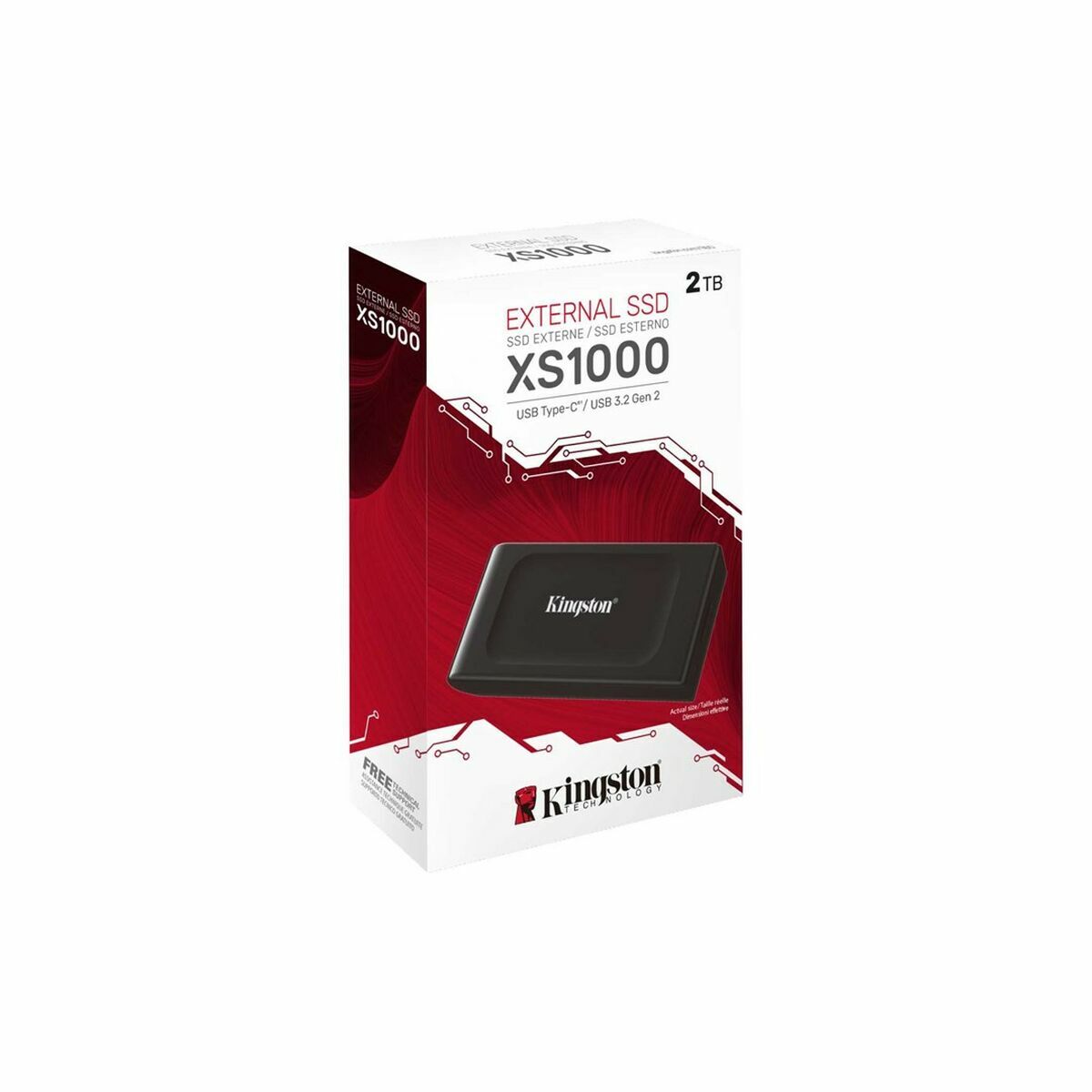 Hard Disk Esterno Kingston SXS1000/2000G 2 TB SSD 4 S9913627_2