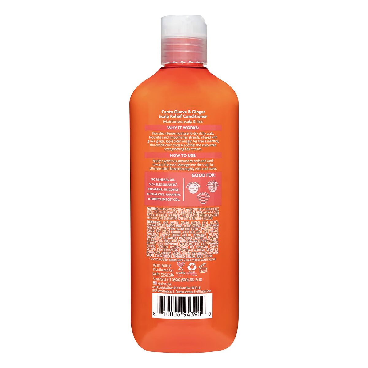 Balsamo Cantu Guava and Ginger 400 ml Calmante 3 S05123185_1