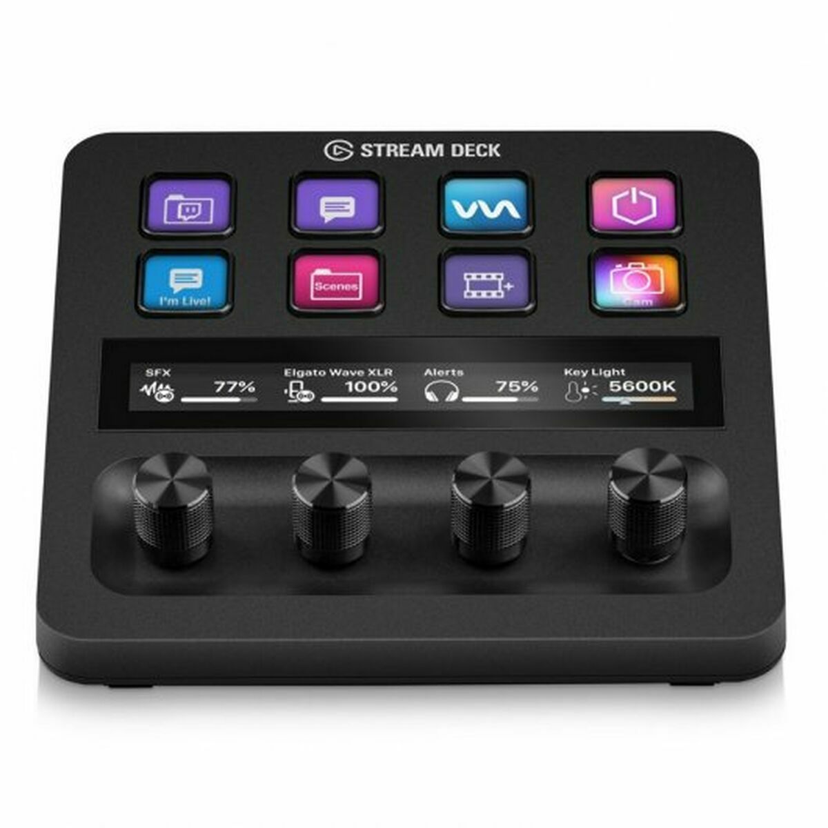 Controllore del Suono Elgato Stream Deck + BEARBEITUNG 3 M0314607_1