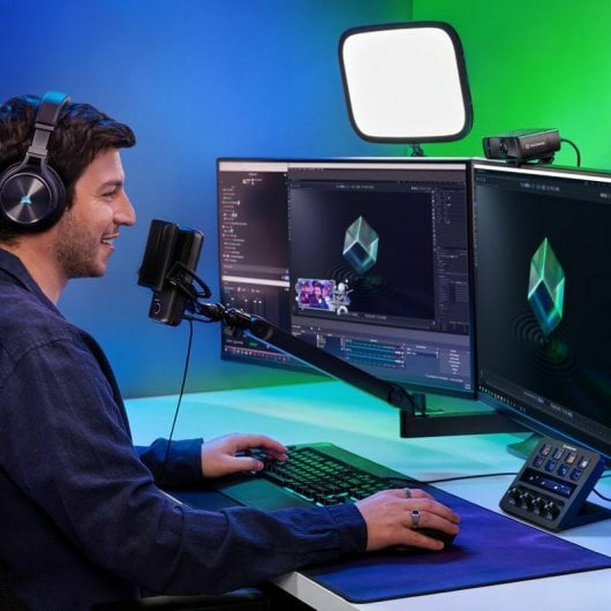 Controllore del Suono Elgato Stream Deck + BEARBEITUNG 10 M0314607_8