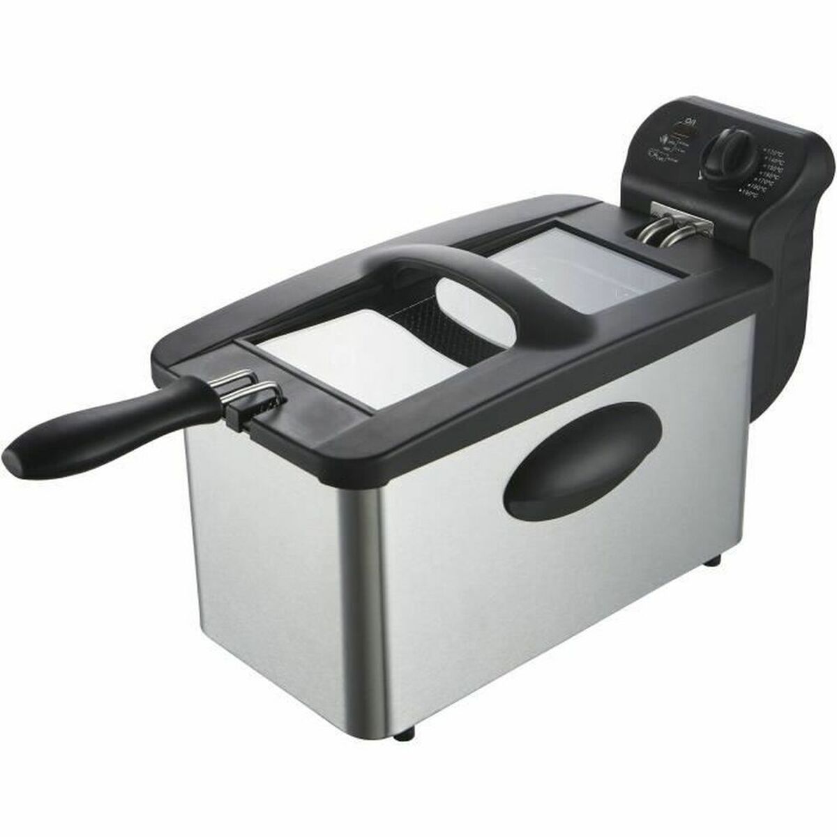 Friggitrice ad Aria Continental Edison Grigio 2000 W 3 L 2 S7113490_0