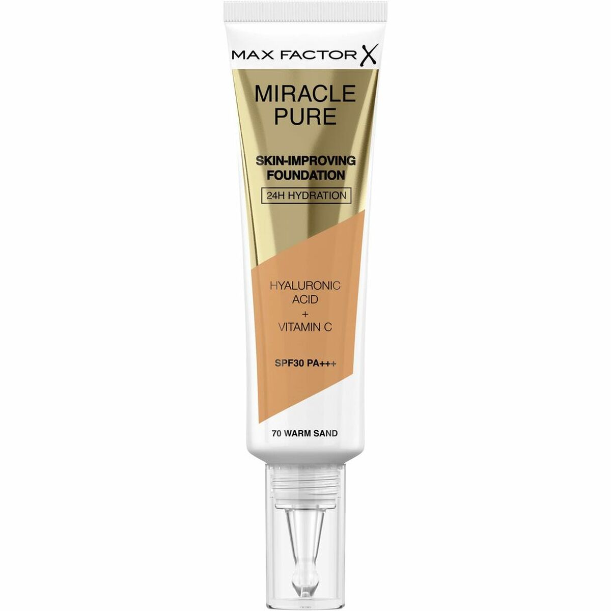 Base per Trucco Fluida Max Factor Miracle Pure Spf 30 Nº 70-warm sand 30 ml 2 S0598760_0