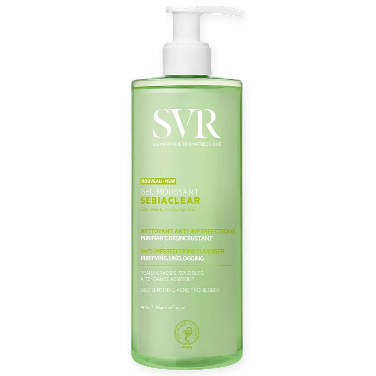 Gel Detergente Viso SVR Sebiaclear 400 ml 2 S05119242_0