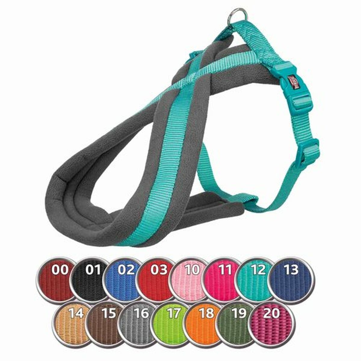 Imbracatura per Cani Trixie Confort New Premium Rosso S/M 4 M0602224_2