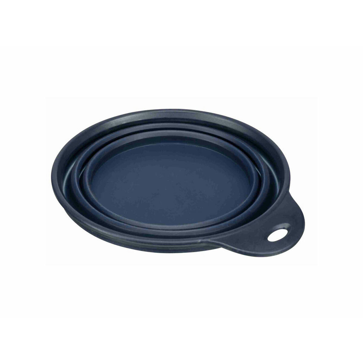 Ciotola Pieghevole per Animali Domestici Trixie Travel Silicone 1 L Verde 4 M0600774_2