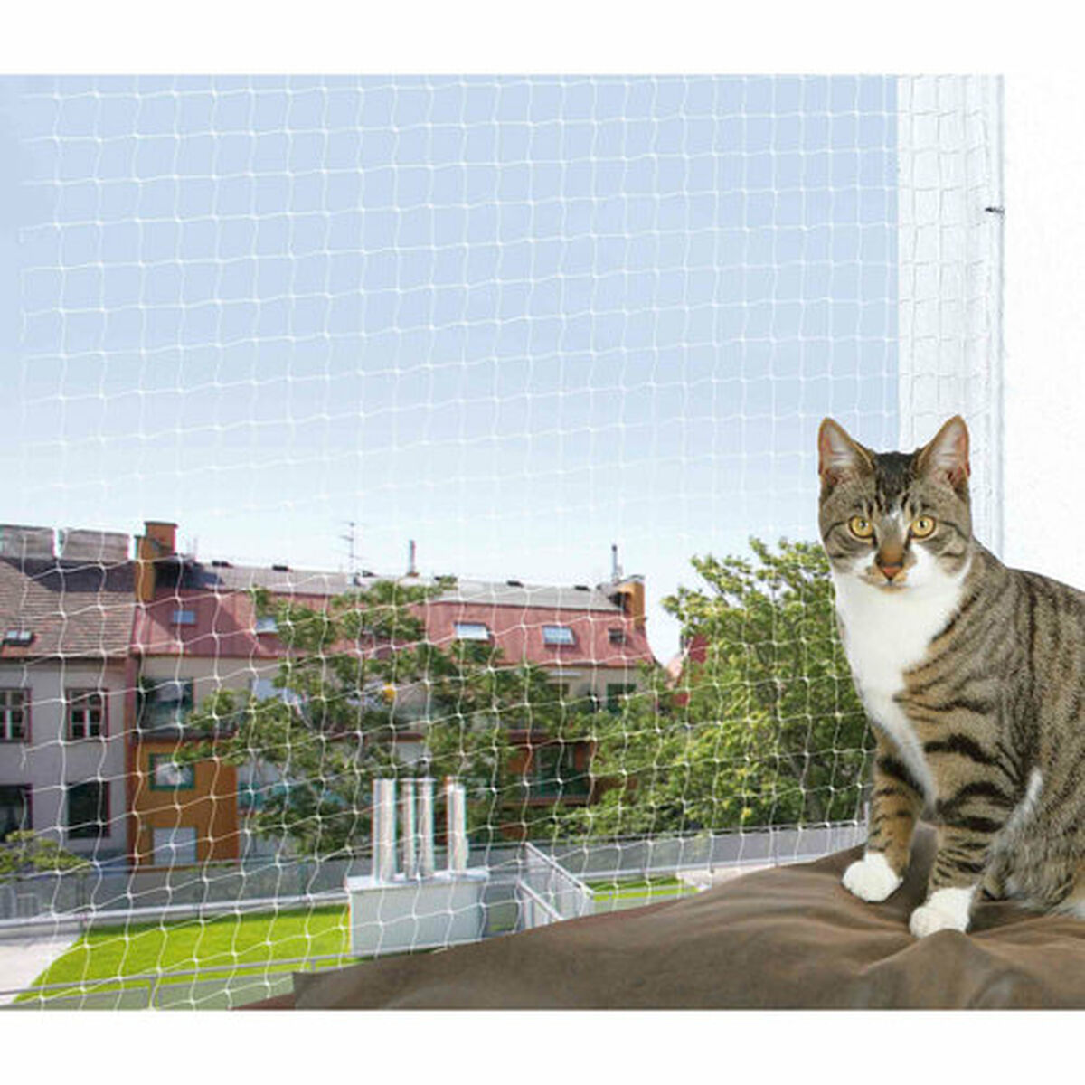 Rete di sicurezza Trixie Trasparente 8 x 3 m Gatto 3 M0605264_1