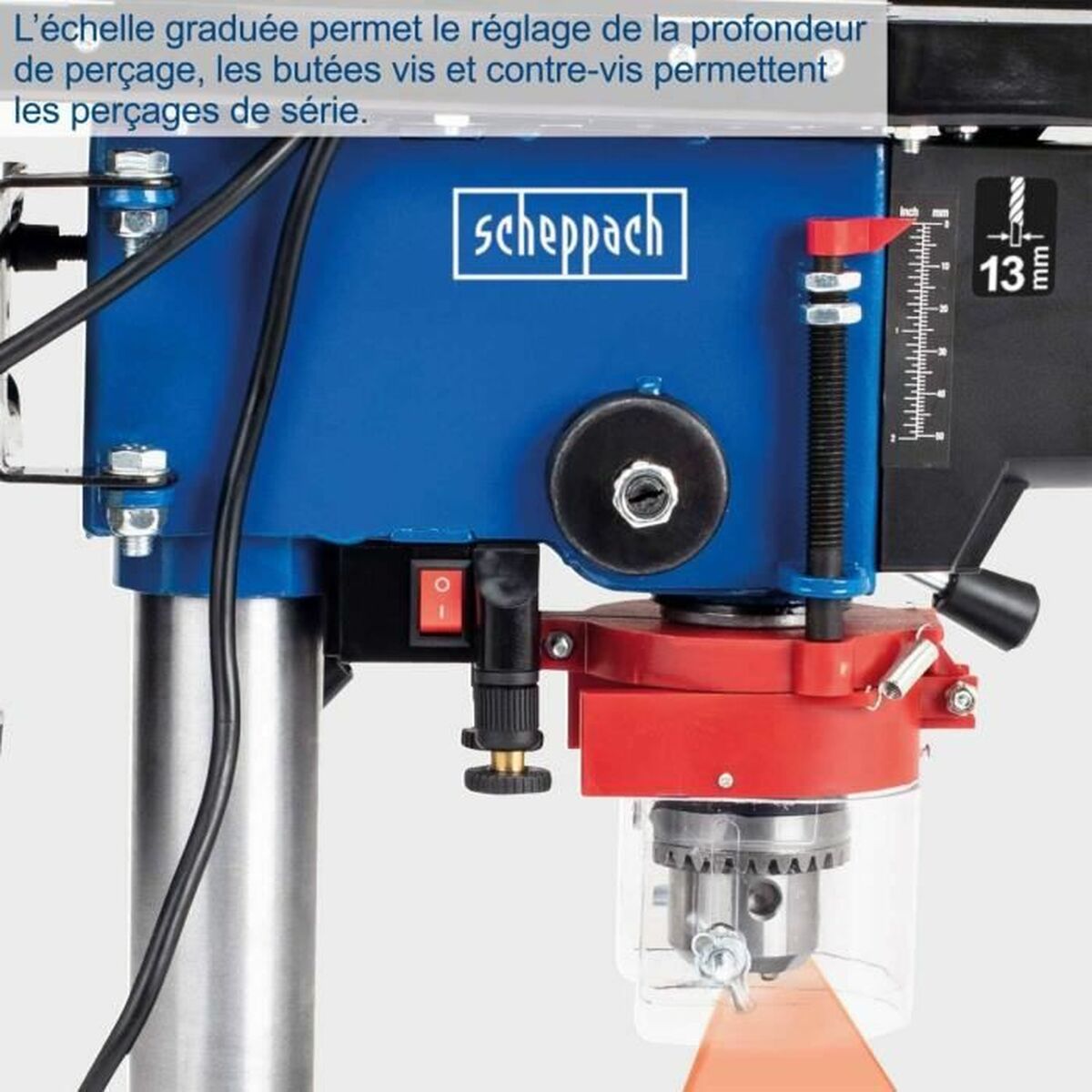 Trapano a colonna Scheppach DP16VLS 500 W 5 S7167381_3