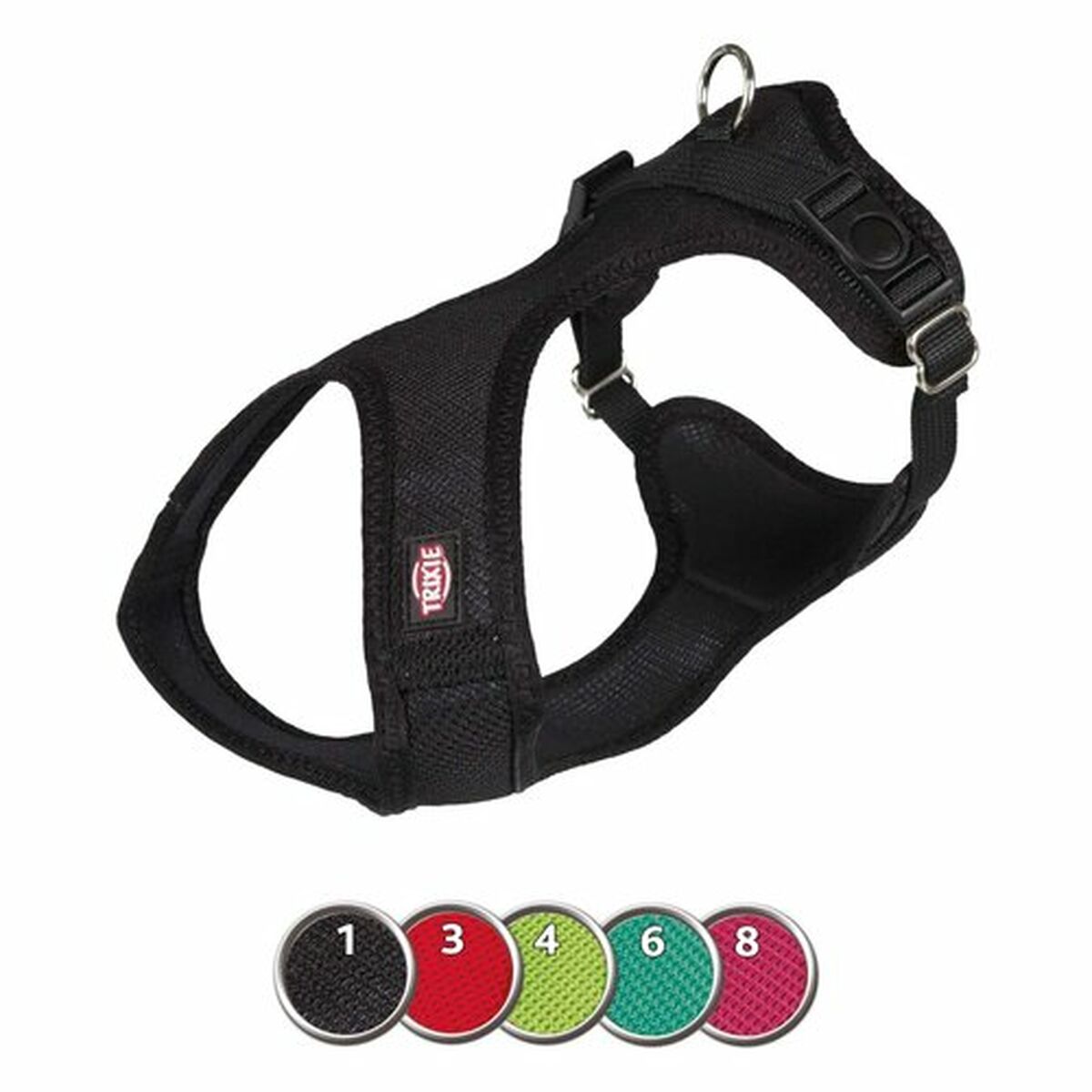Imbracatura per Cani Trixie Comfort Sof Nero 5 M0602421_3