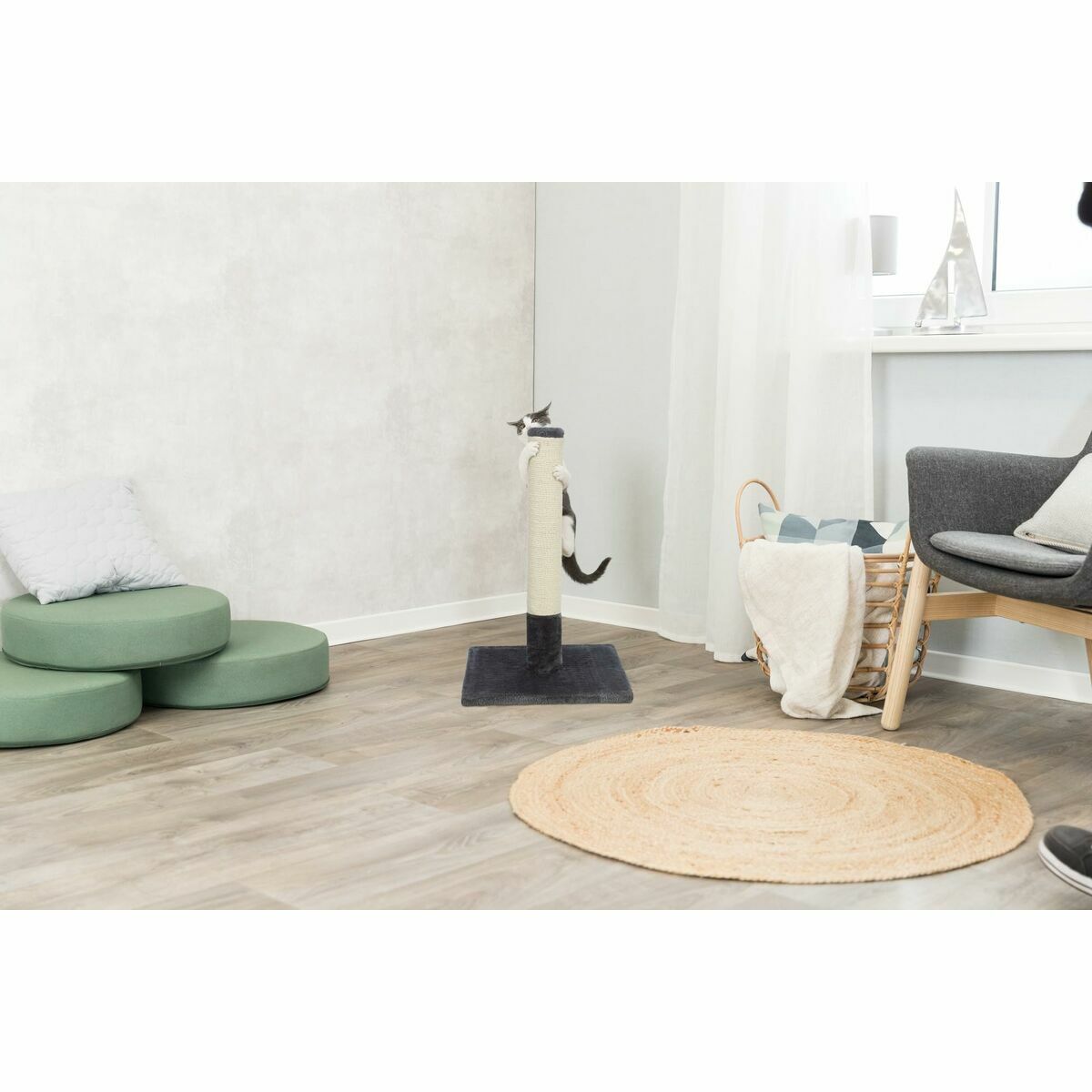 Tiragraffi per Gatti Trixie Bartes Grigio 6 M0606480_4