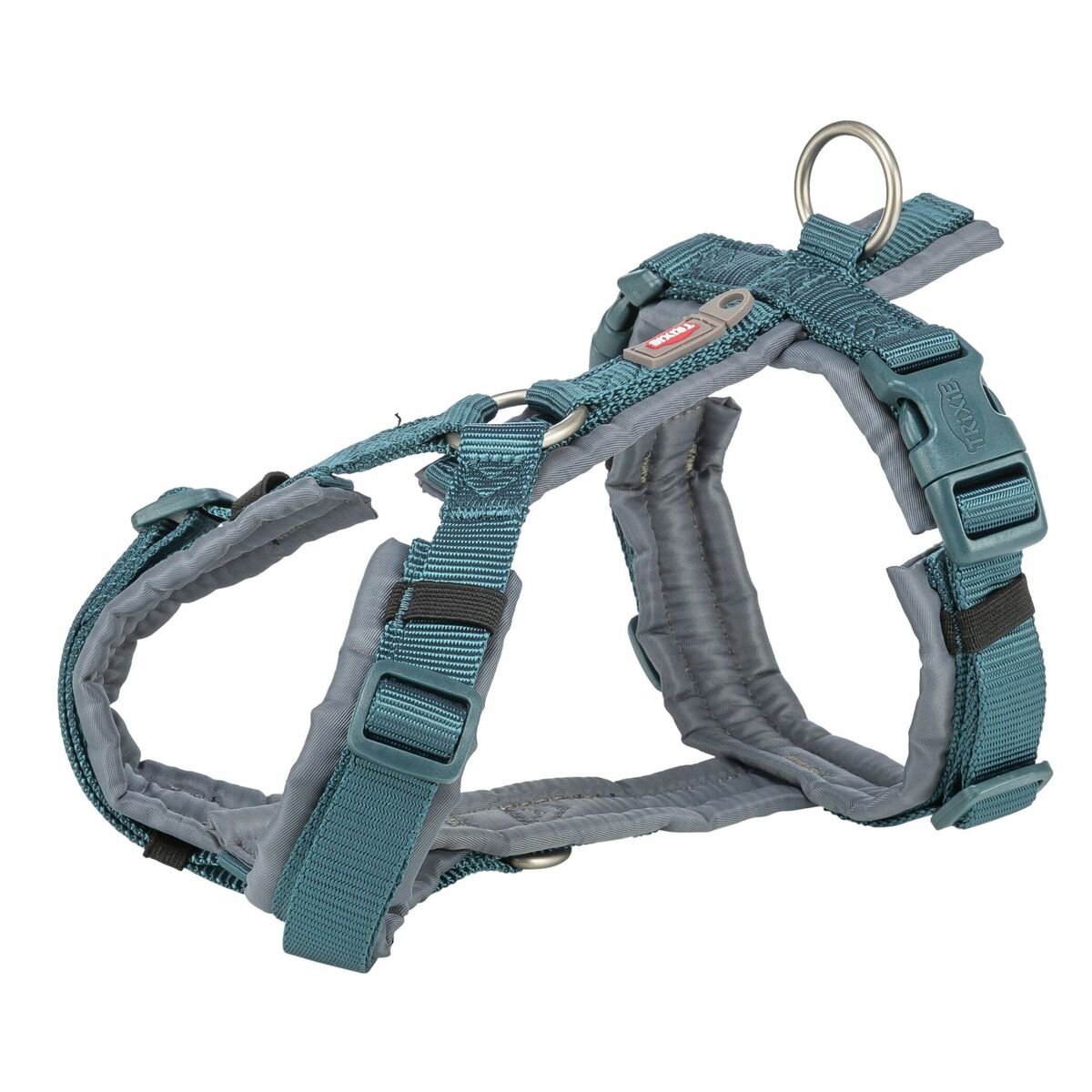Imbracatura per Cani Trixie Premium Trekking Azzurro Grafite M/L 2 M0607068_0