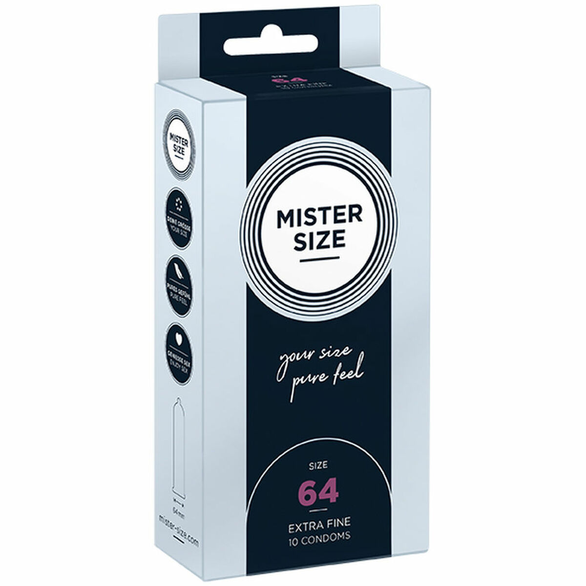 Preservativi Mister Size Ø 6,4 cm (10 pcs) 2 S4005447_0