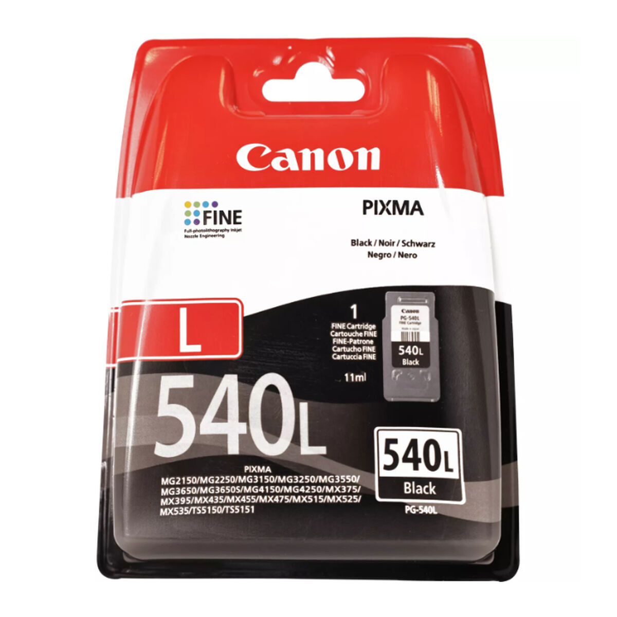 Cartuccia ad Inchiostro Originale Canon PG-540L Nero 2 S55175002_0