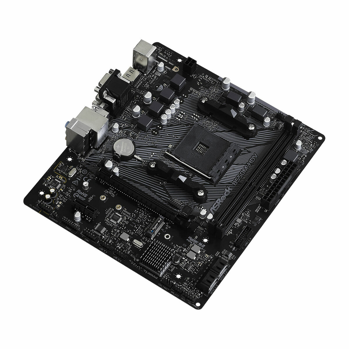 Scheda Madre ASRock B550M-HDV AMD AM4 AMD B550 4 M0321781_2